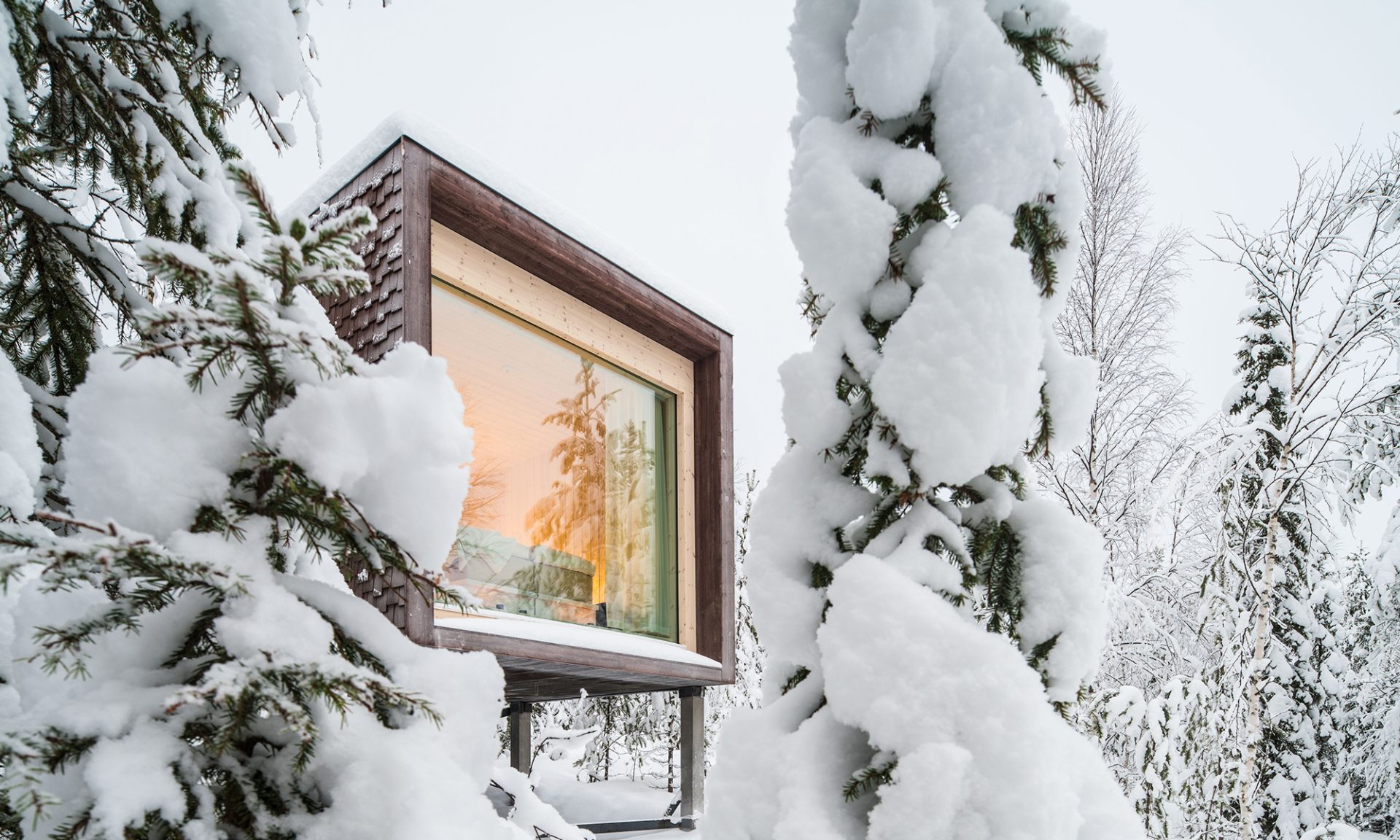 Arctic-TreeHouse-Hotel-suite-from-outside