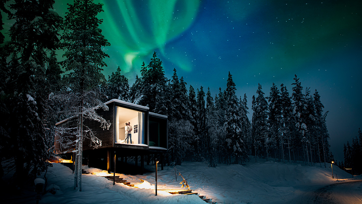 Romantic getaway in Lapland