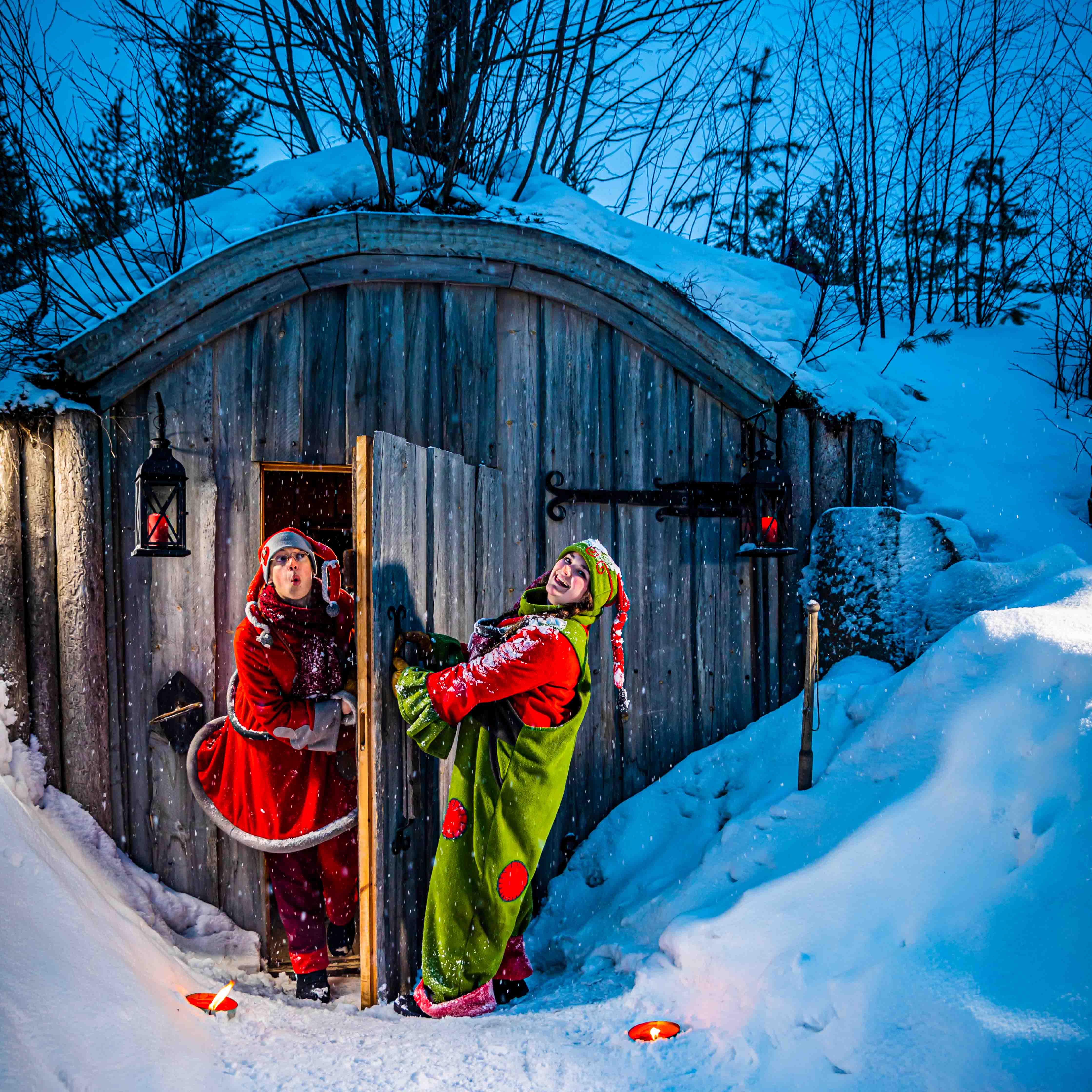 Santa Claus Secret Forest - Joulukka is a magical christmas destination in Rovaniemi Lapland