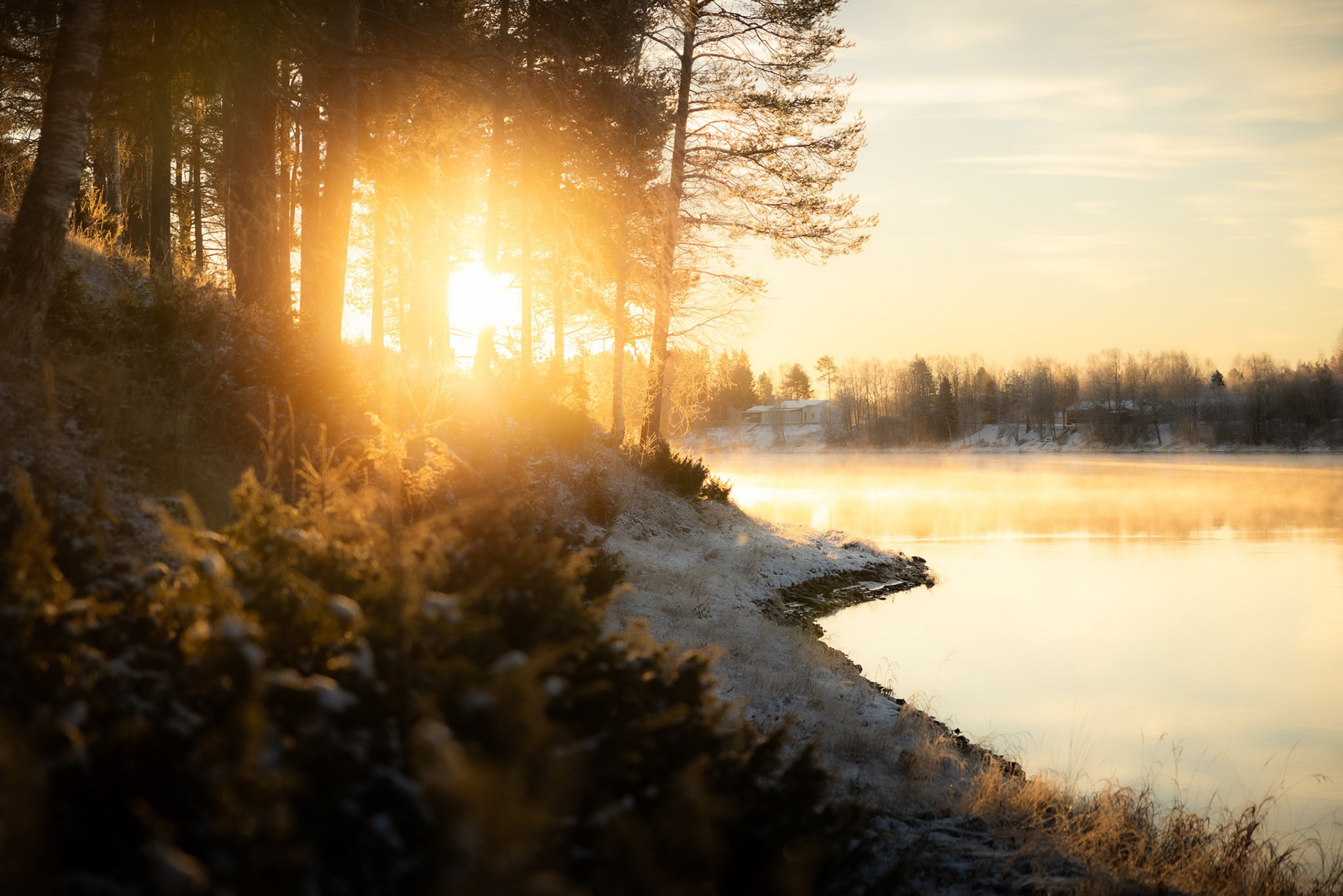 Private Island located in Kemijoki River offers exclusive and magical escape to guests.